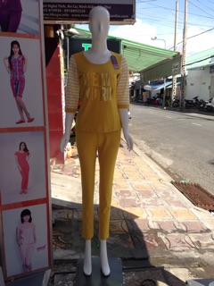 Đồ bộ cao cấp tay lỡ quần dài