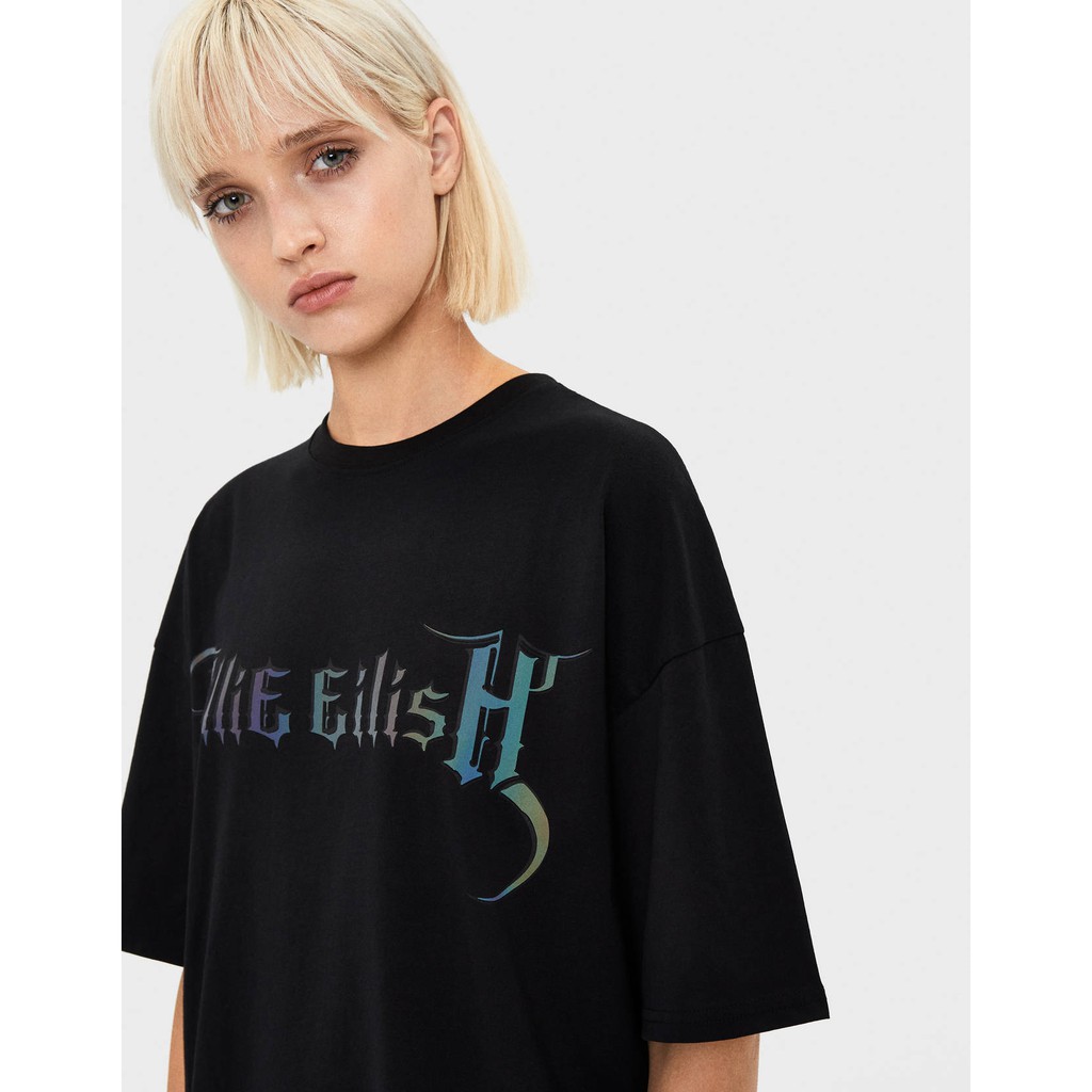 Áo thun phản quang Billie Eilish size tới 80kg