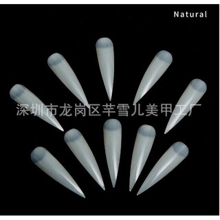 Hộp 100 móng úp form Nhọn