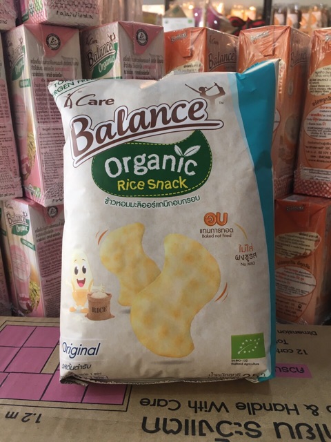 Bánh Gạo Hữu Cơ BALANCE Thailand 25g- Thế giới ăn dặm