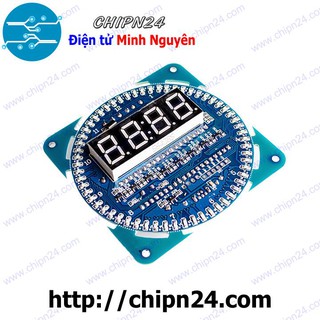 Mạch đồng hồ số 60 led viền 89s52 ds1302