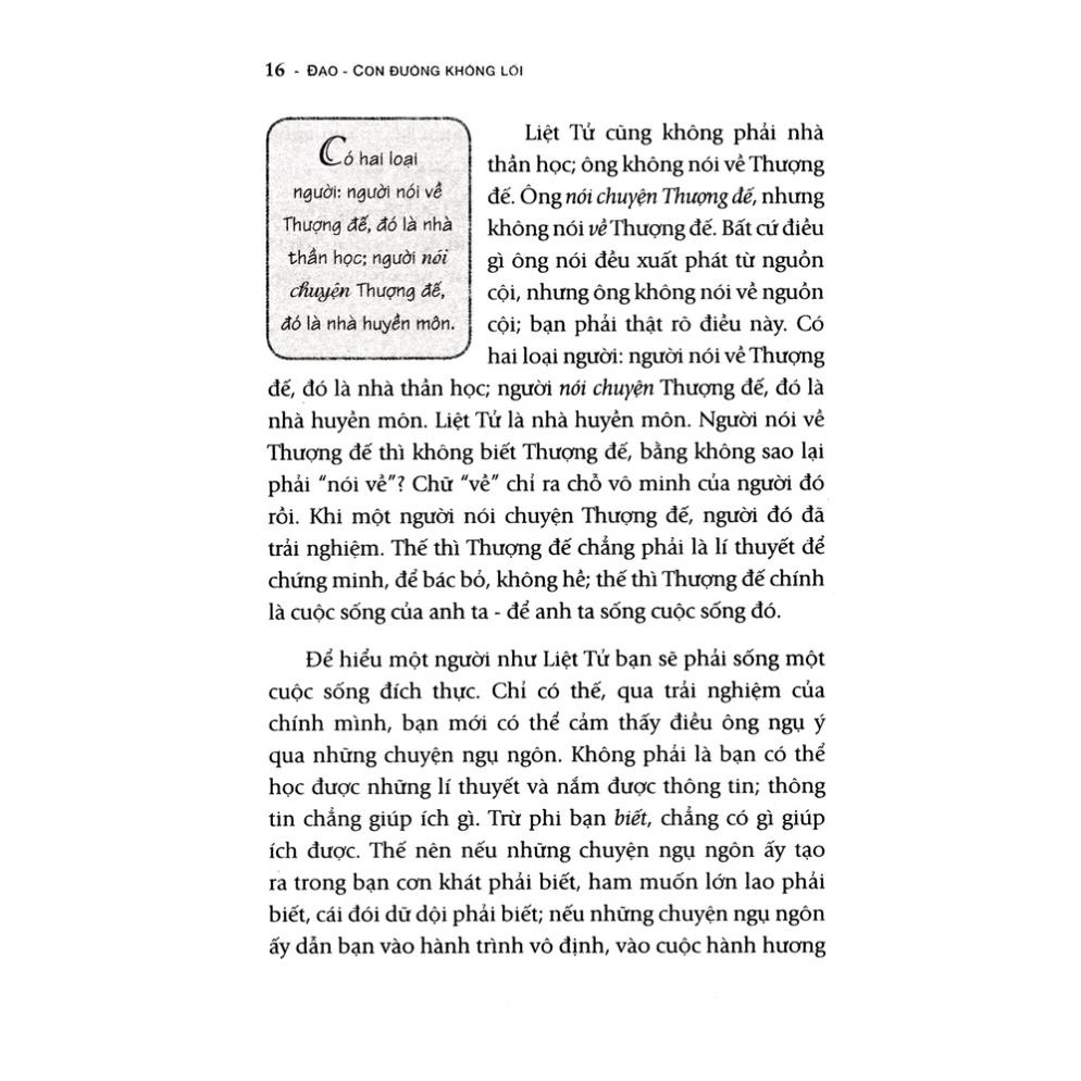 Sách - Đạo - Con Đường Không Lối - First News