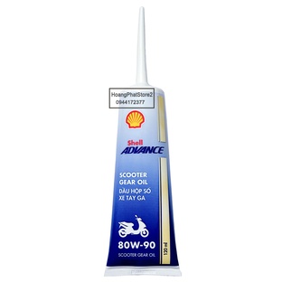 Dầu nhớt hộp số cho xe máy  SHELL ADVANCE SCOOTER GEAR OIL 120ml - Shopnhottot