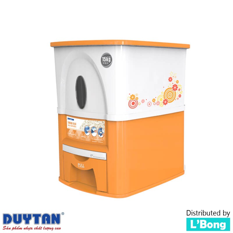 Thùng đựng gạo 15kg Duy Tân - Matsu