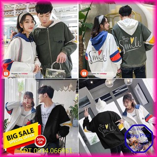 [Giá Sale] ÁO KHOÁC DÙ Smile - M16 [Kèm Ảnh Thật - Có Form Rộng XL] (Tony 4men Shop)