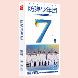 Postcard BTS album map of the soul 7 ảnh thẻ mới