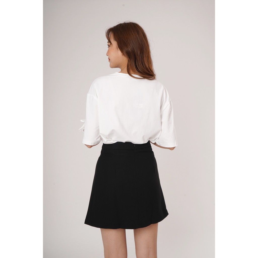 Chân Váy Nữ Dáng Xòe A Phối Xếp Li Sườn SILBER | BigBuy360 - bigbuy360.vn