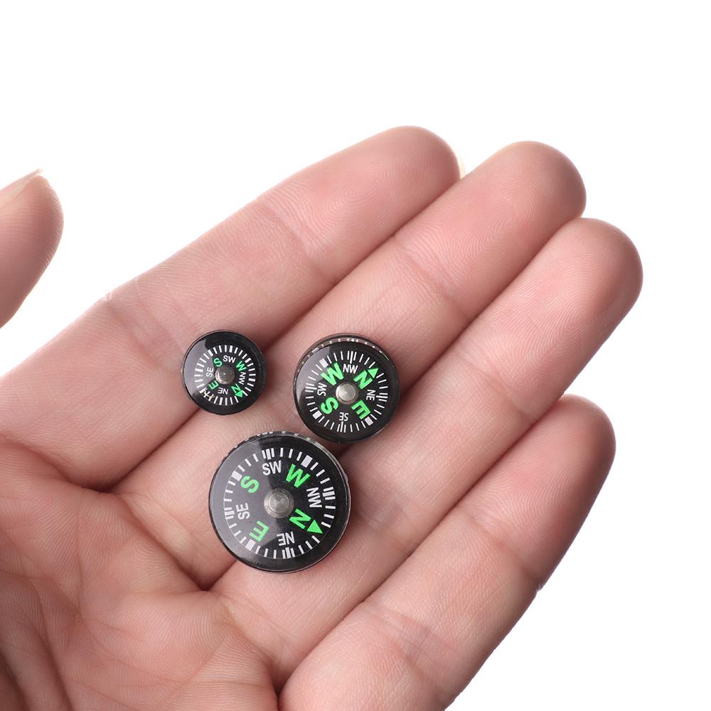 Bộ 10 la bàn định vị mini bằng nhựa chất lượng cao dùng khi đi cắm trại