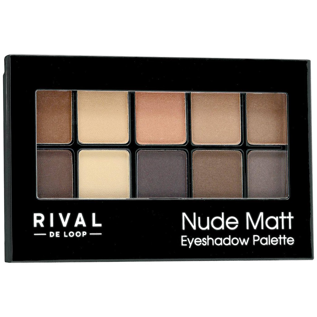 Phấn mắt  RIVAL DE LOOP  NUDE MATT BẢNG MẦU 01(giảm giá)