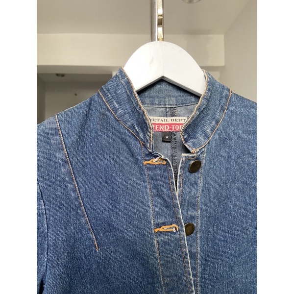 ÁO KHOÁC JEANS 2HAND THỜI TRANG