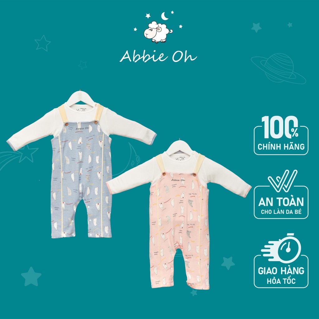 Bộ quần áo Bodysuit dài tay ABBIEOH cho bé 0-18 Tháng BO131 AW19