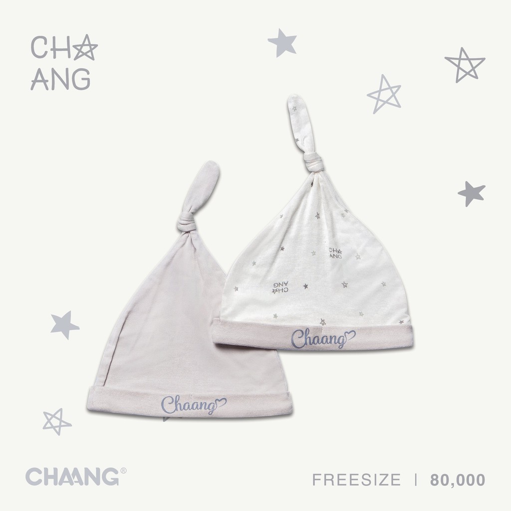 Set mũ thóp DREAMY CHAANG, phụ kiện, đồ sơ sinh chính hãng chất liệu cotton an toàn cho bé