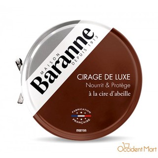Xi sáp đánh giầy màu nâu Baranne 75ml