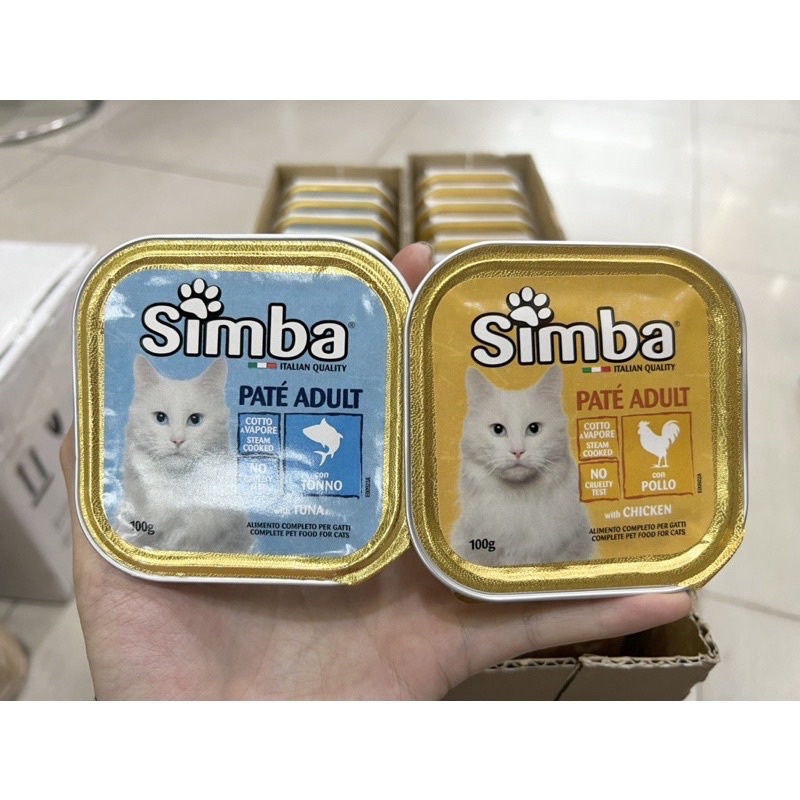 [ 100g ] Pate Simba cho mèoMade in Italy 🇮🇹