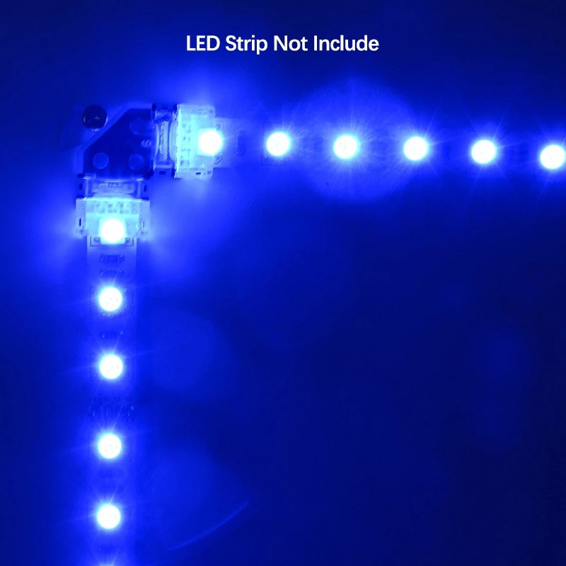 1 Dây Nối Chữ L 2 / 4pin Cho Đèn LED RGB 3528 5050
