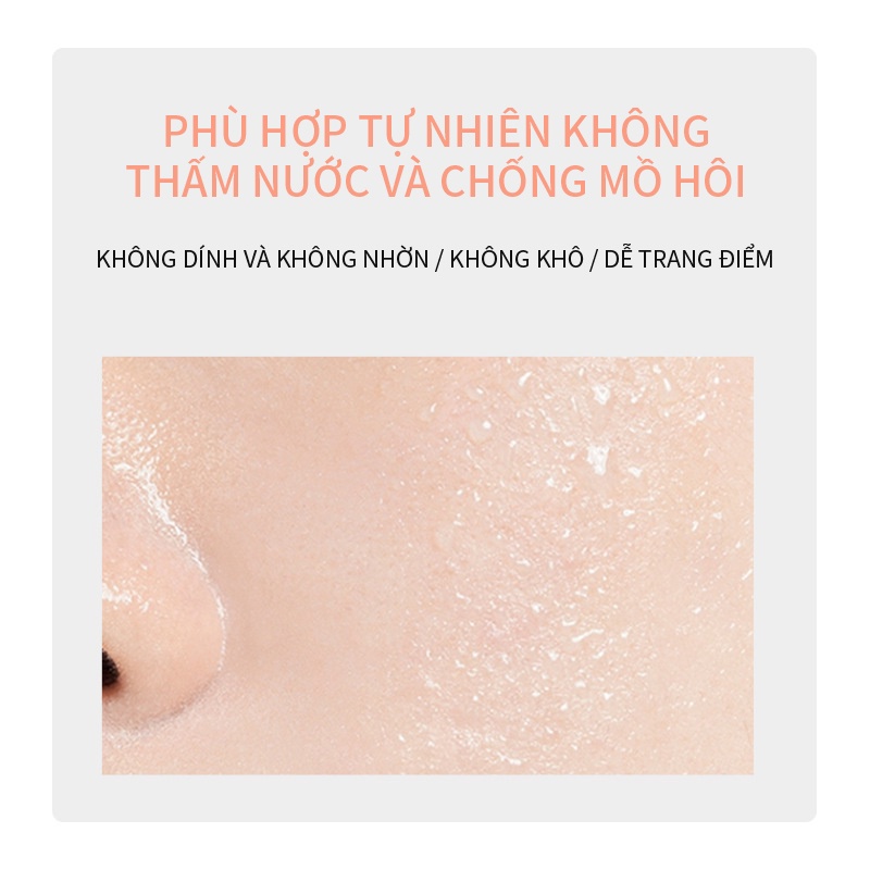 Bộ trang điểm Kem lót + Kem nền BB+ Kem che khuyết điểm + Bọt biển trang điểm-URBHSGL01+3079-3#+LML-5172-1#+URBFP