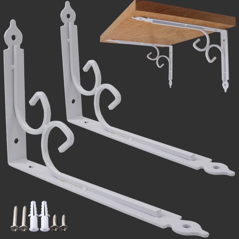 1 Cặp Giá Đỡ Kệ Bằng Kim Loại Hình Tam Giác