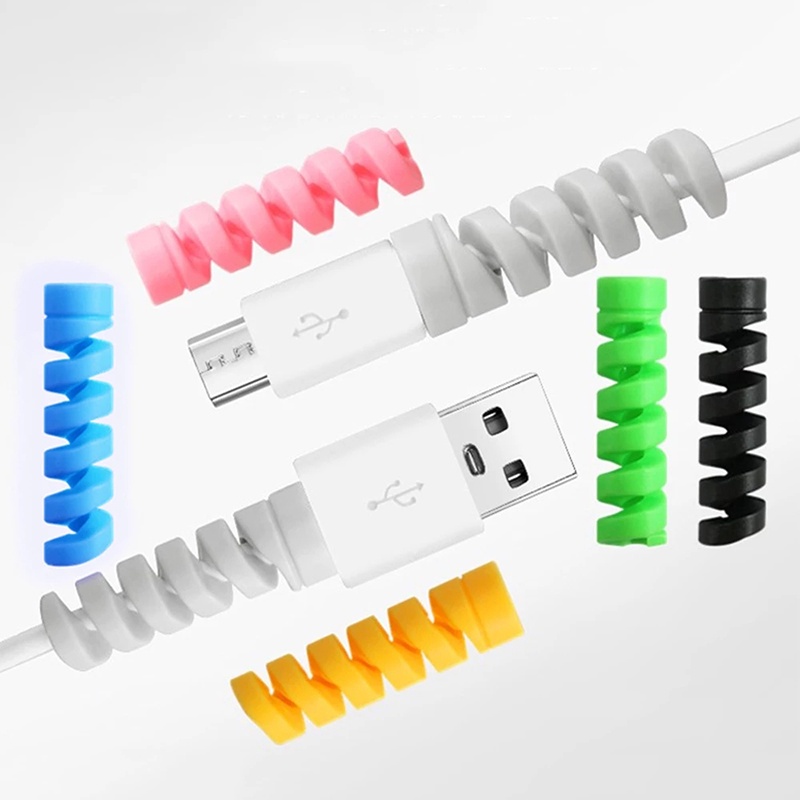Tbtic Phụ Kiện Bảo Vệ Dây Cáp Sạc USB Từ Tính Tương Thích Với iPhone