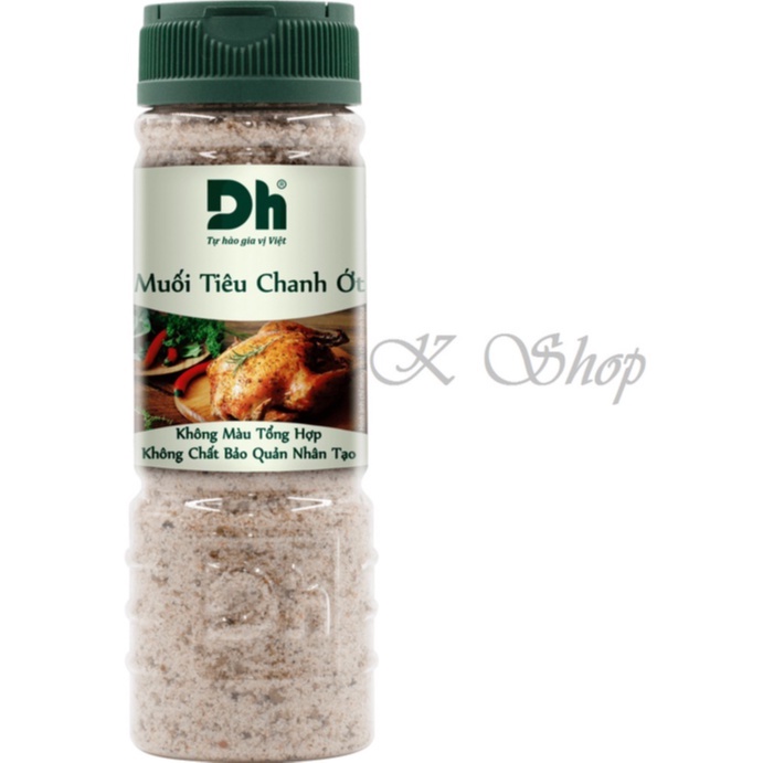 MUỐI TIÊU CHANH ỚT TÂY NINH DH chai 120g