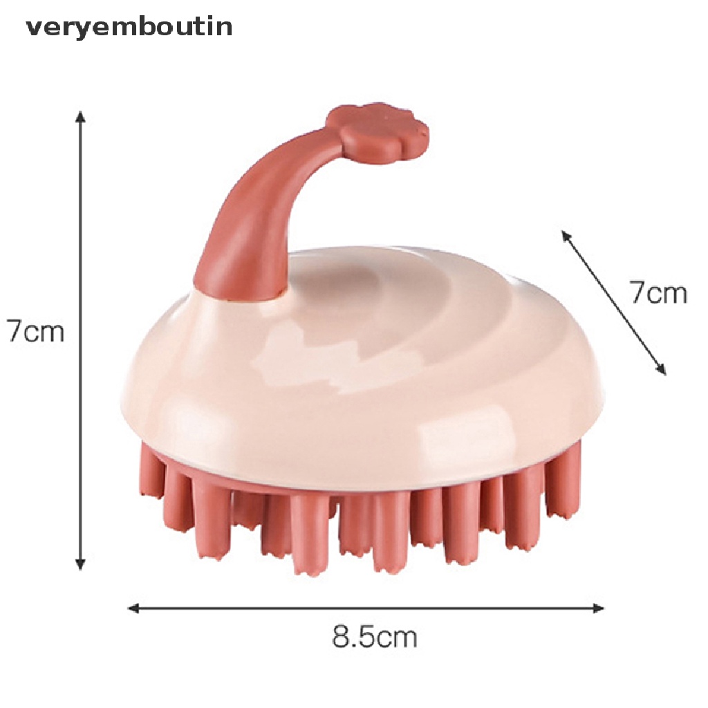 Lược Mát Xa Da Đầu Bằng ABS Tiện Dụng Khi Tắm