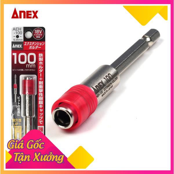 Mũi vít nối dài 6.35 x100/150 AEH-100/150 Anex Nhật Bản Sản Phẩm Chính Hãng
