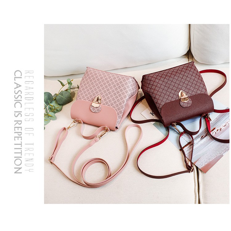 Túi Xách Đeo Chéo Nữ, Kiêm Balo Mini Nhỏ gọn Dễ Thương