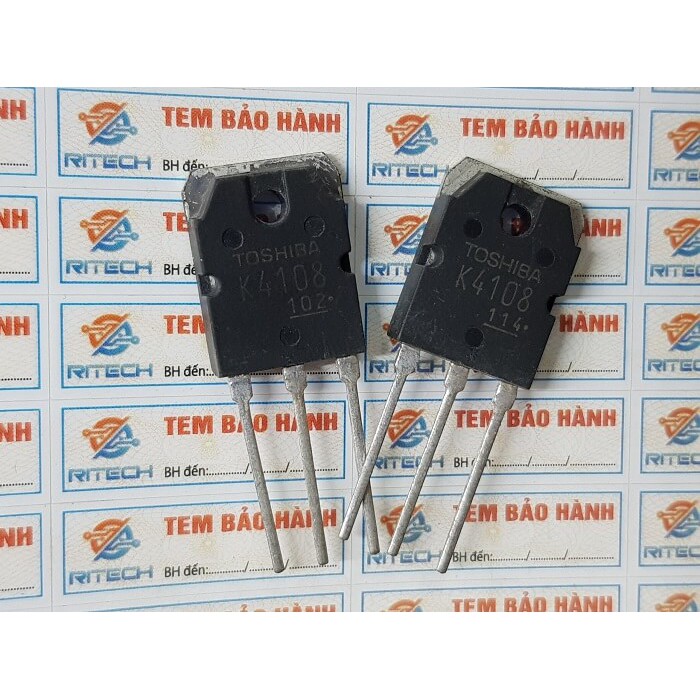 [Combo 2 con] 2SK4108 Mosfet Kênh-N 500V/20A TO-3P