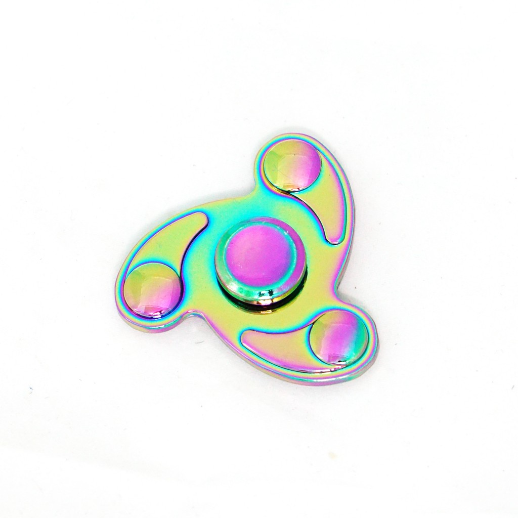 Con quay 3 bi bay 7 màu - Rainbow Flying balls Spinner - Fidget Spinner