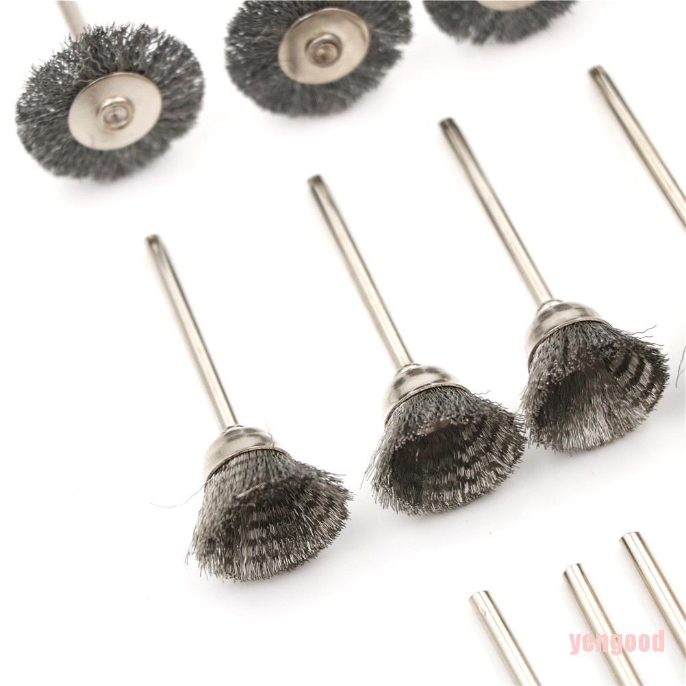 Bộ 24 Cọ Đánh Bóng Điện Bằng Đồng Chất Lượng Cao