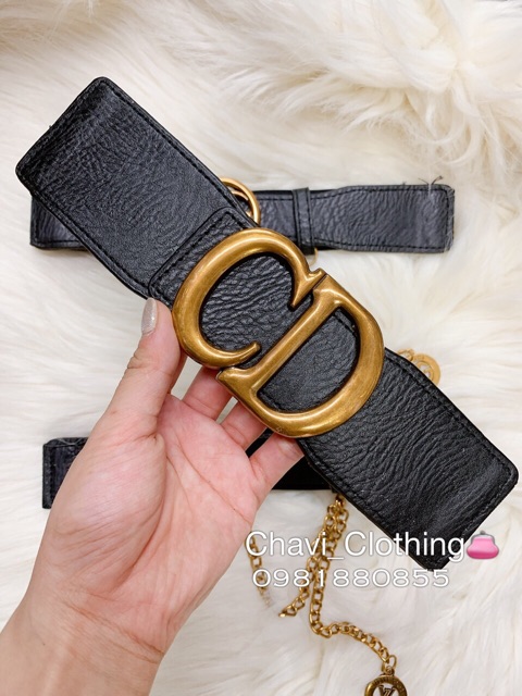 Đai váy CD bản 5cm sang chảnh