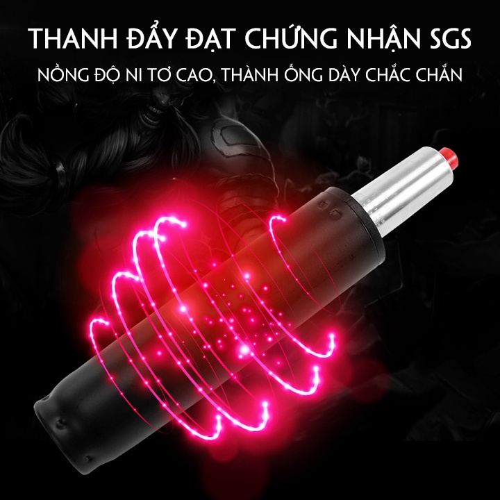 Ghế Game Có Massage ⚡ Tặng Kèm Túi Thơm ⚡ Ghế Gaming Cao Cấp Bọc DA