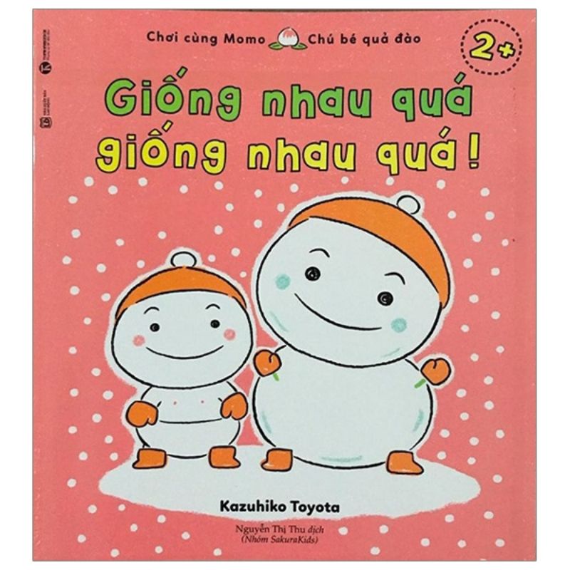 Sách - Chơi cùng Momo - Giống nhau quá giống nhau quá!