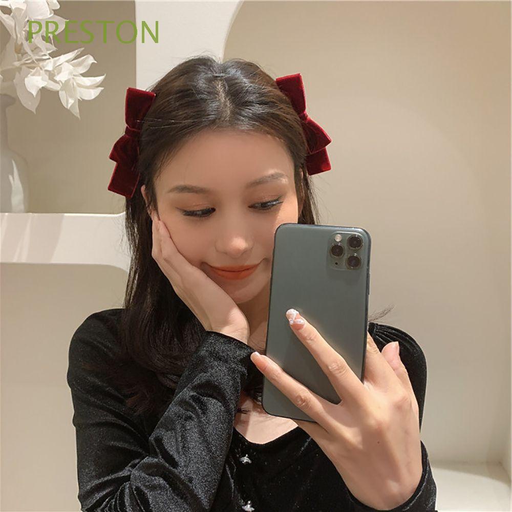 Băng Đô Nhung Thắt Nơ Thời Trang Dành Cho Nữ