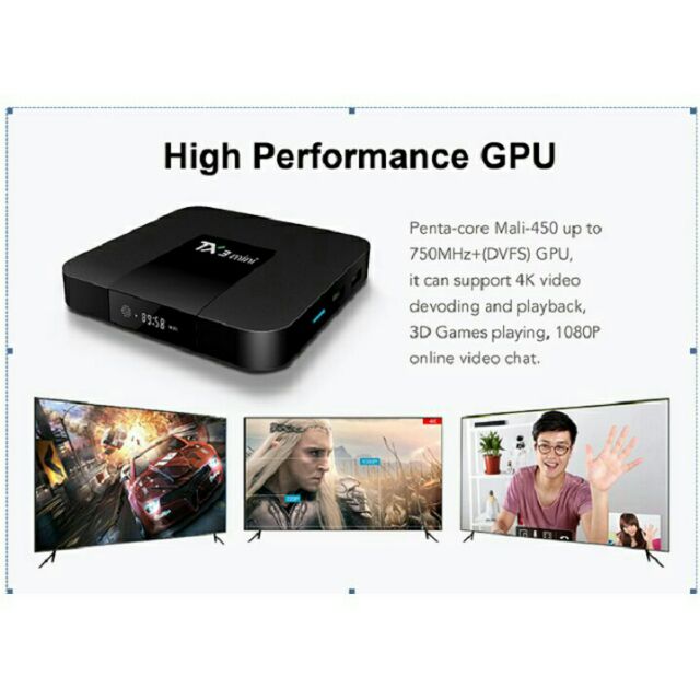 Android Tivibox Tanix Tx3 Mini sẵn hàng/2Gb DDR/16Gb)