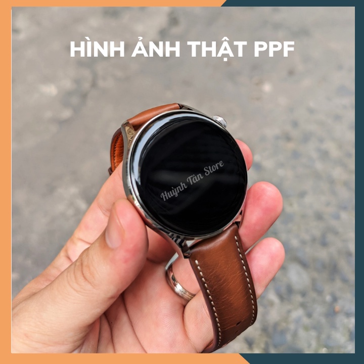 [Mua 1 tặng 1] Dán dẻo PPF Huawei Watch 3 full hiển thị ,chống trầy xướt tốt, cảm ưng mượt, siêu mỏng boa cạnh cong