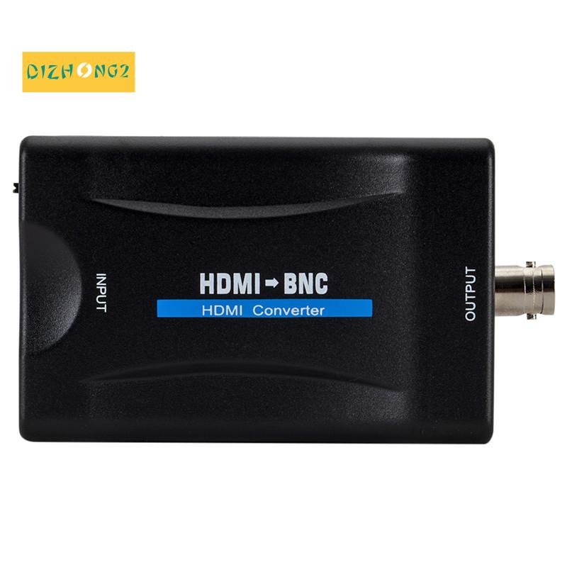 Bộ chuyển đổi âm thanh video HDMI sang BNC tương thích PAL/NTSC với dây cáp nguồn USB