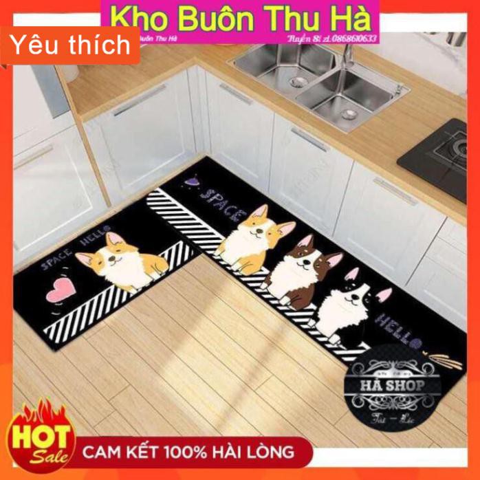 [ FREE - SHIP ]  Thảm bếp 3D siêu đẹp