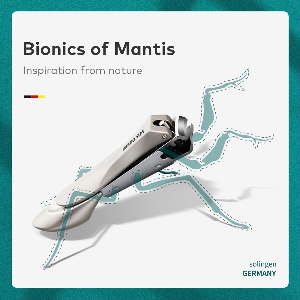 Kìm Cắt Móng Tay MR.GREEN Bằng Thép Không Gỉ Chuyên Nghiệp