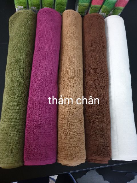 Thảm cotton khách sạn 5 sao siêu dày đẹp 400g trở lên