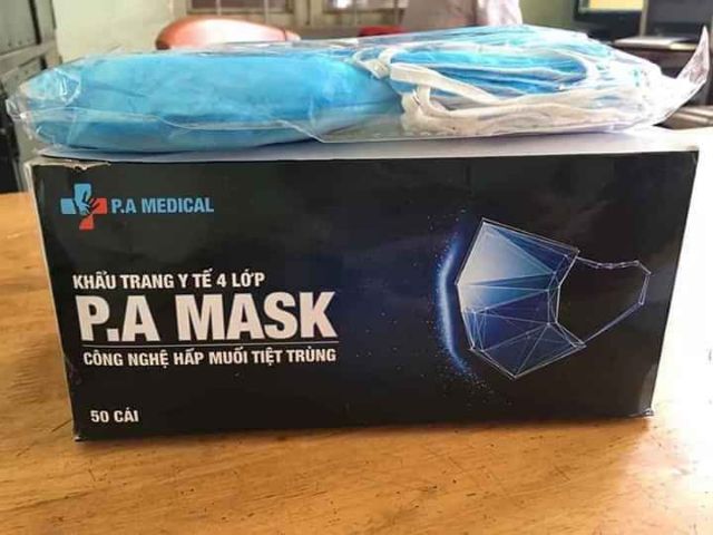 Set 10 cái khẩu trang vải không dệt hấp muối P.A mask tái sử dụng 4 lần | BigBuy360 - bigbuy360.vn