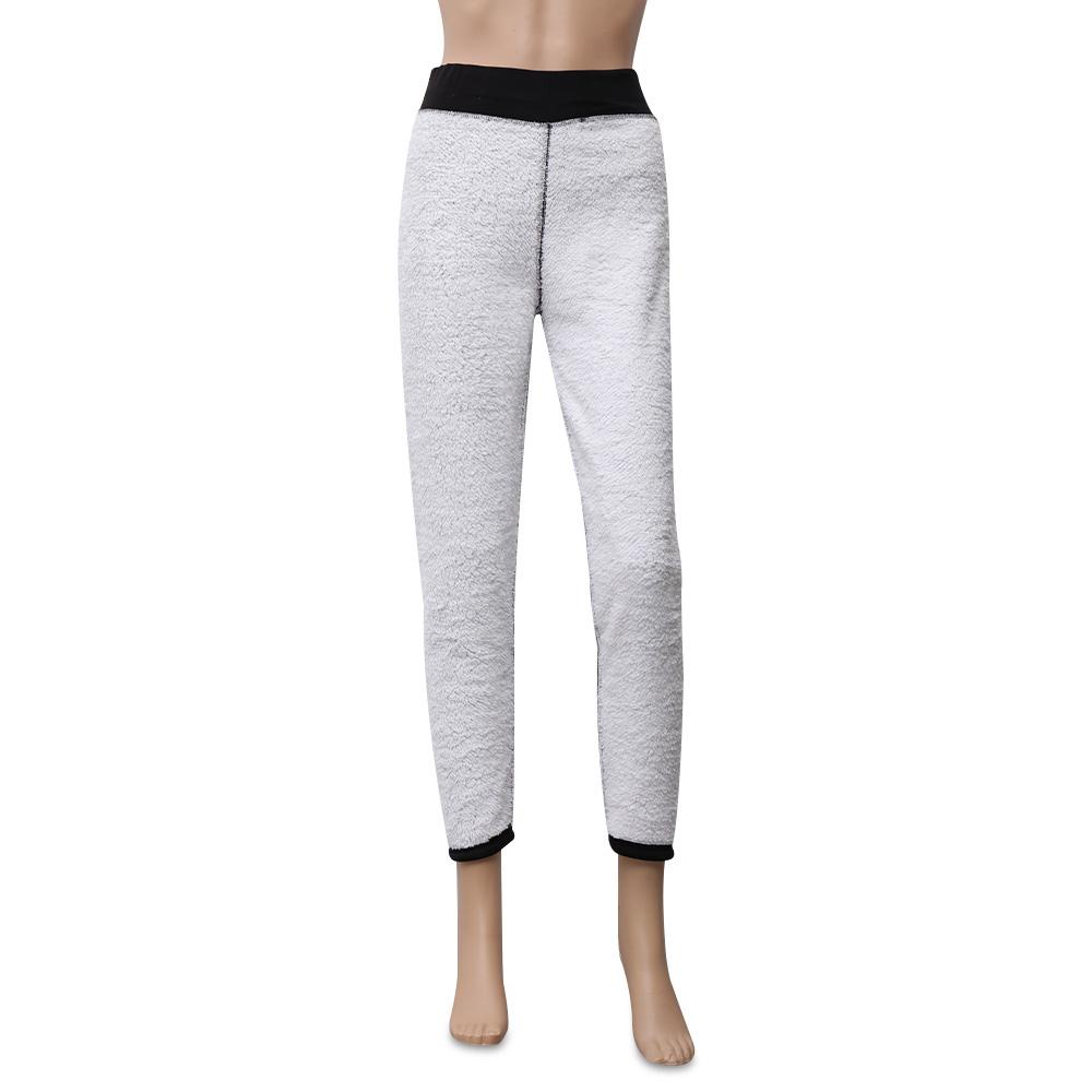 YVE Quần Legging Len Lông Cừu Lưng Cao Thời Trang Cho Nữ