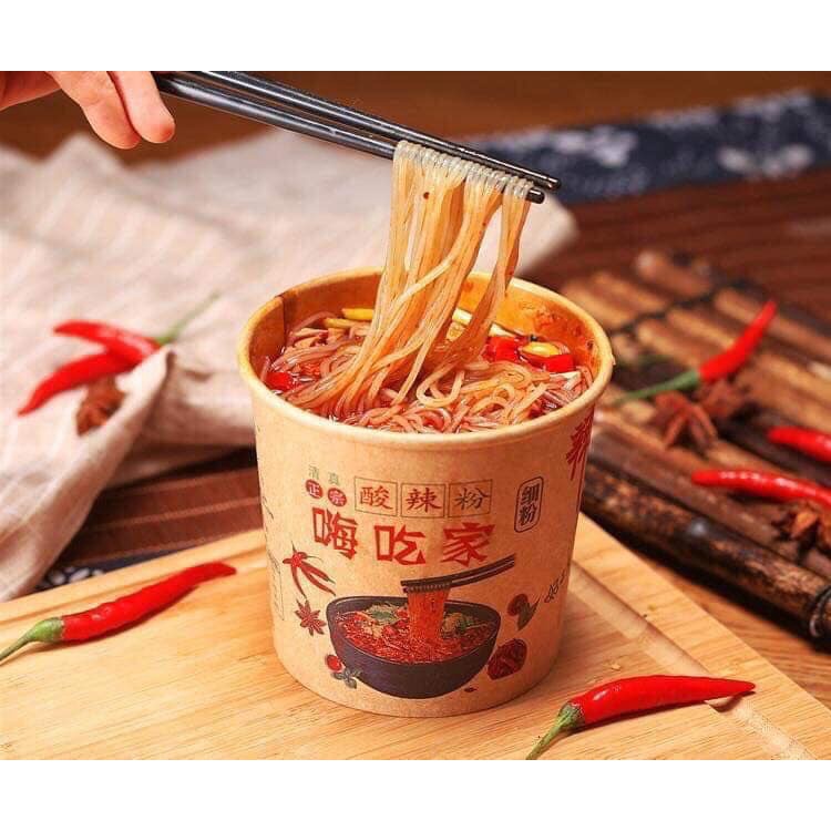 Miến Trùng Khánh chua cay ăn liền hộp 108g - Đồ ăn vặt Thanh Trúc Foods