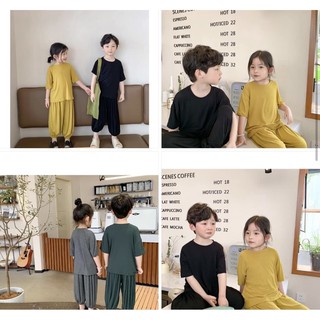 SET BỘ THUN TĂM QUẦN BOM CHO BÉ