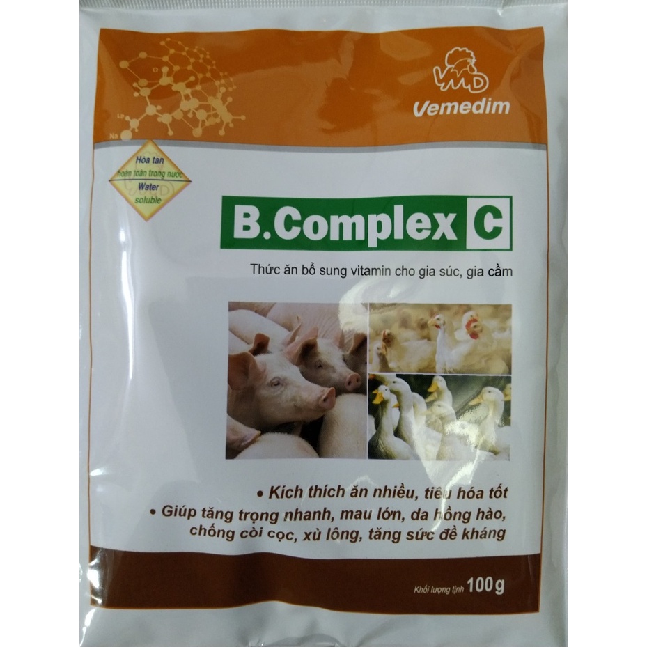 1 BỊCH B.COMPLEX C CHO CHIM,VẸT VÀ YẾN PHỤNG