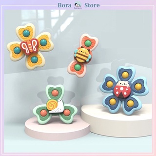 Set 3 con quay Spinner, con quay chong chóng dính tường vui nhộn cho bé