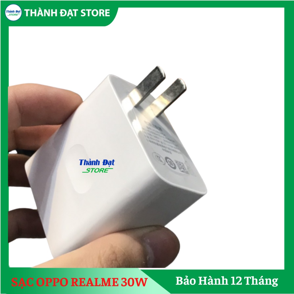 Bộ Củ, Cáp Sạc Nhanh Oppo/Realme 18W - Bộ sạc nhanh chính hãng,Bảo hành 12 tháng