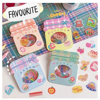 Túi 40 miếng dán sticker trang trí