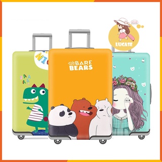 Vỏ bọc Vali Hành Lý - Mẫu Bear - Khủng Long - Gril