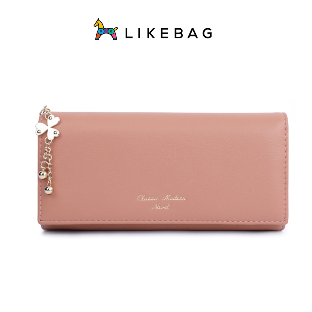 Ví nữ cầm tay dáng dài LIKEBAG cao cấp chính hãng T8806-134 - LIBAGI
