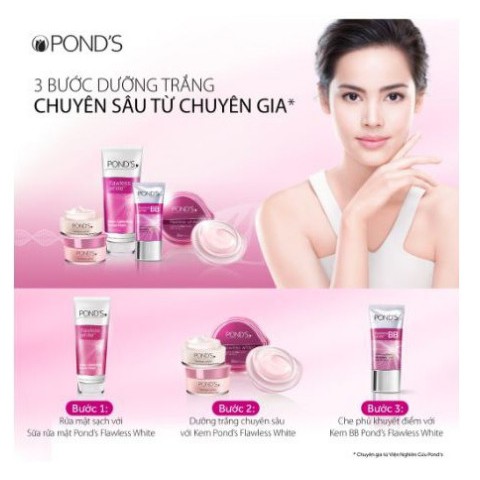 Kem dưỡng trắng da ban ngày Pond's Flawless Radiance Derma+ 50g